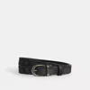 Coach Outlet Harness Buckle Cut To Size Reversible Belt, 25 Mm In Grey