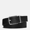 Coach Outlet Harness Buckle Cut To Size Reversible Belt, 38 Mm In Black