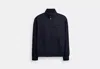 Coach Outlet Harrington Jacket In Blue