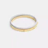 Coach Outlet Heart And Cherry Bangle Set In Gold