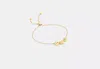 Coach Outlet Heart Cluster Slider Bracelet In Gold