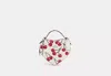 COACH OUTLET HEART CROSSBODY BAG WITH CHERRY PRINT