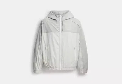 Coach Outlet Hooded Windbreaker In Multi
