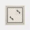 Coach Outlet Horse And Carriage Dot Print Silk Bandana In Multi
