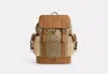 COACH OUTLET HUDSON BACKPACK IN COLORBLOCK SIGNATURE CANVAS