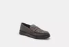 Coach Outlet Hybrid Loafer With Signature Print In Grey