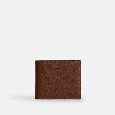Coach Outlet Id Billfold Wallet In Burgundy