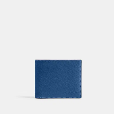 Coach Outlet Id Billfold Wallet In True Blue