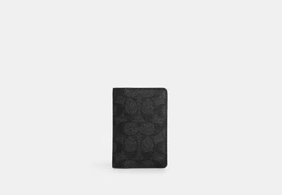 Coach Outlet Id Wallet In Signature Canvas In Multi