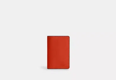 Coach Outlet Id Wallet In Red