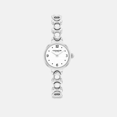 Coach Outlet Iris Watch, 22 Mm In Silver