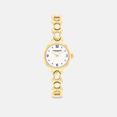 Coach Outlet Iris Watch, 22mm In Gold