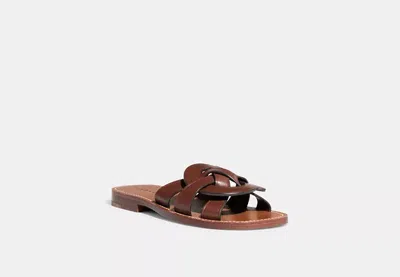 Coach Outlet Issa Sandal In Brown