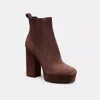 Coach Outlet Ivette Bootie In Brown