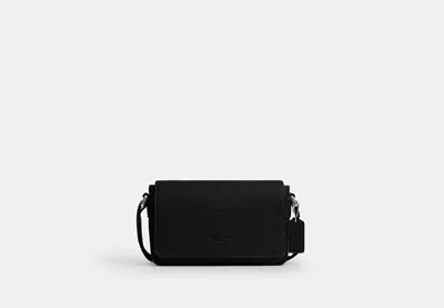 Coach Outlet Jack Flap Crossbody Bag In Black