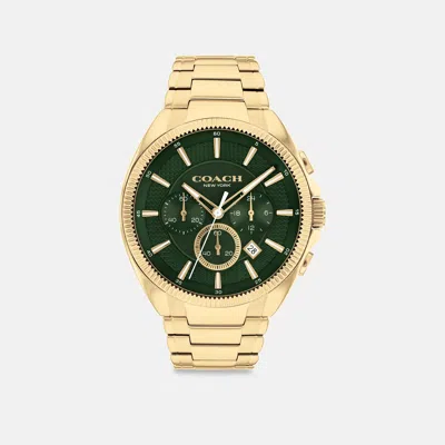 Coach Outlet Jackson Watch, 45mm In Gold