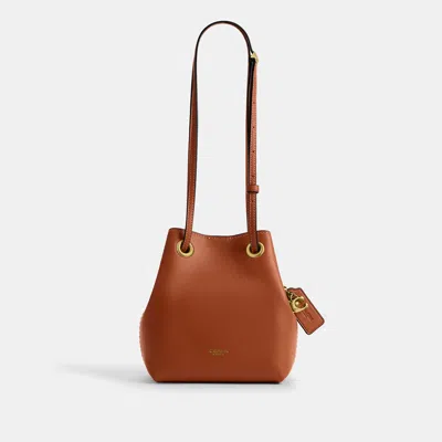Coach Outlet Jade Drawstring Bag In Brown