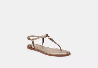 Coach Outlet Jessica Sandal In Beige