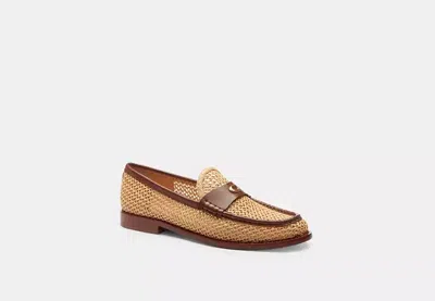 Coach Outlet Jolene Loafer In Dun/brown