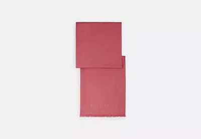 Coach Outlet Jumbo Horse And Carriage Wrap In Red