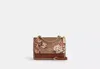 Coach Outlet Klare Crossbody Bag In Signature Canvas With Rose Print In Multi