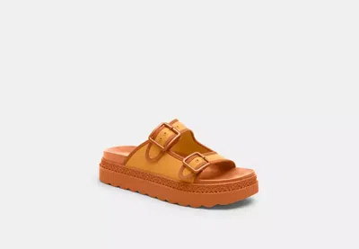 Coach Outlet Lainey Sandal In Yellow