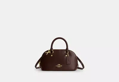 Coach Outlet Lara Mini Satchel Bag In Brown