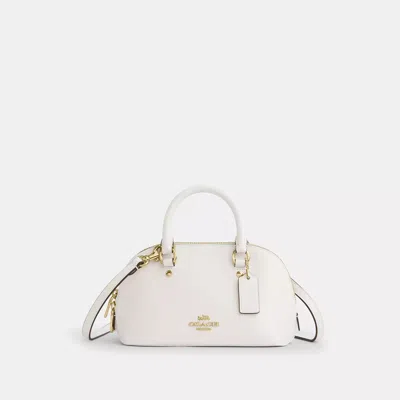 Coach Outlet Lara Mini Satchel Bag In White