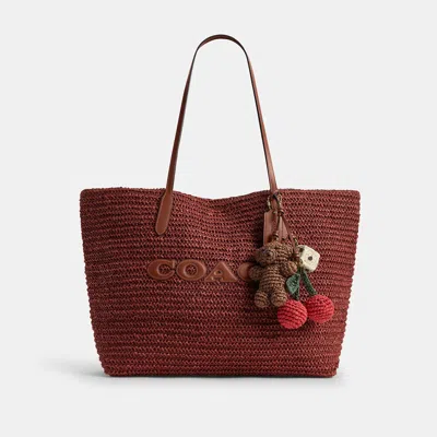 Coach Outlet Large City Tote Bag With Charms