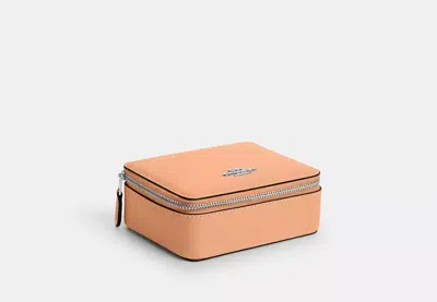 Coach Outlet Large Jewelry Box In Gold