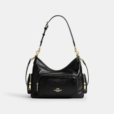 Coach Outlet Laurel Shoulder Bag With Pockets In Blue