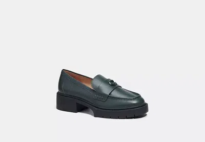 Coach Outlet Leah Loafer In Green