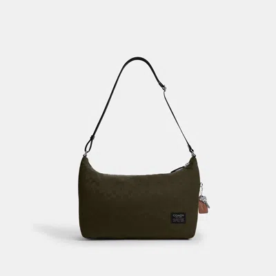 Coach Outlet Leo Crossbody In Dark Moss