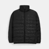 Coach Outlet Lightweight Down Jacket In Black
