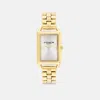 Coach Outlet Liz Watch, 30 Mm X 22 Mm In Gold