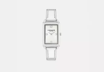 Coach Outlet Liz Watch, 34 Mm In Silver