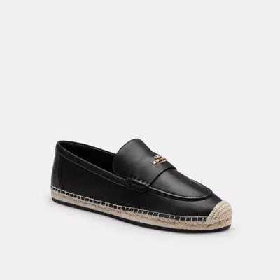 Coach Outlet Camilla Espadrille In Black