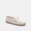 Coach Outlet Loafer Espadrille In White