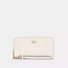 Coach Outlet Long Zip Around Wallet In Gold