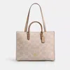 Coach Outlet Maggie Tote Bag In Blocked Signature Canvas In Multi
