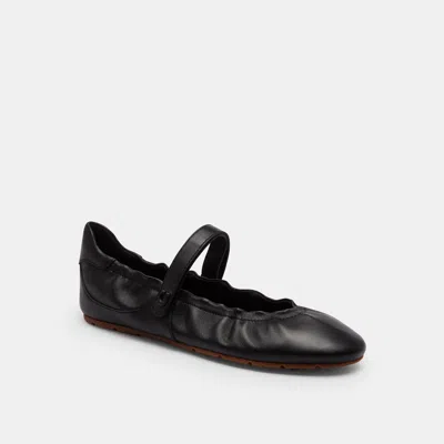 Coach Outlet Mary Jane Sneaker In Black