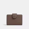 Coach Outlet Medium Corner Zip Wallet In Brown