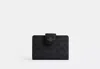 Coach Outlet Medium Corner Zip Wallet In Signature Canvas In Multi