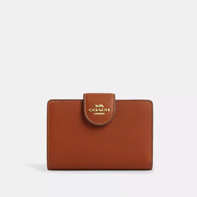 Coach Outlet Medium Corner Zip Wallet In Multi