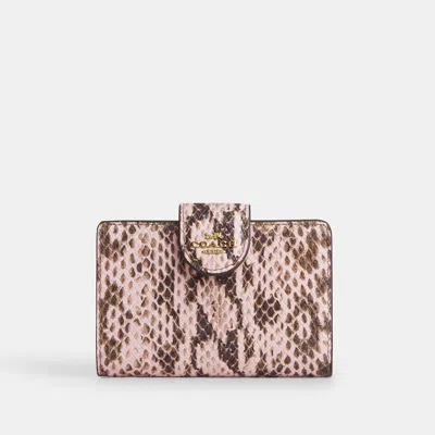 Coach Outlet Medium Corner Zip Wallet In Multi