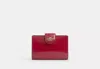 Coach Outlet Medium Corner Zip Wallet In Red