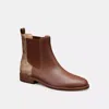 COACH OUTLET MEREDITH BOOTIE IN SIGNATURE CANVAS