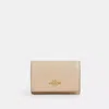 Coach Outlet Micro Wallet In Beige