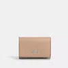 Coach Outlet Micro Wallet In Signature Canvas In Multi