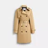 Coach Outlet Mid Trench In Green